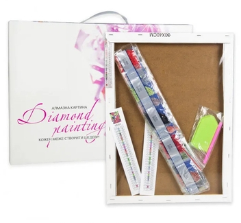  «Набір алмазної мозаїки Strateg Дикий пляж 30х40 см (KB082)», бренду Strateg - фото №3 - мініатюра