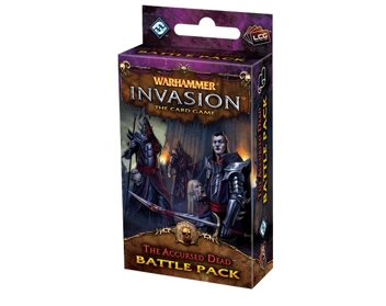  «Дополнение к игре FFG Warhammer: Invasion LCG: The Accursed Dead Battle Pack (13238)», бренда Fantasy Flight Games - фото №2 - миниатюра