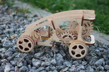  «Механічний 3D-пазл Wood Trick Багі (00004)», бренду Wood Trick - фото №5 - мініатюра