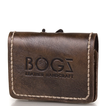  «Чоловіче міні-портмоне ручної роботи Bogz (BZ-5-A105)», бренду Bogz - фото №1 - мініатюра