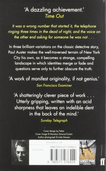 Бумажная книга «The New York Trilogy», автор Пол Остер - фото №2 - миниатюра