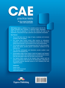 Бумажная книга «CAE Practice Tests. Student's Book (with Digibooks App)», авторов Дженни Дули, Вирджиния Эванс, Боб Оби - фото №2 - миниатюра