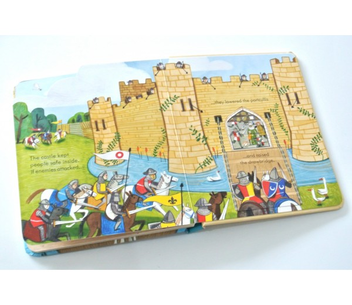 Паперова книга «Peep Inside the Castle», автор Анна Мілборн - фото №4 - мініатюра