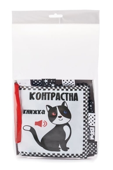 Бумажная книга «Контрастна книжка "Котик"» - фото №3 - миниатюра