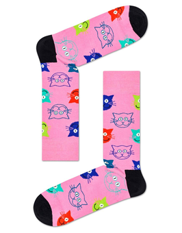  «Носки Happy Socks Cats 3-Pack Gift Box 3 пары 41-46 р (SXMJA08-0100)», бренда Happy Socks - фото №4 - миниатюра