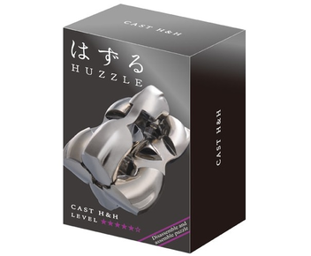  «Металева головоломка Hanayama Huzzle 5 H&H (515093)», бренду Hanayama - фото №2 - мініатюра