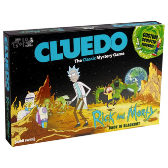  «Настільна гра Winning Moves Rick and Morty Cluedo Mystery Board Game», бренда Winning Moves - фото №3 - миниатюра