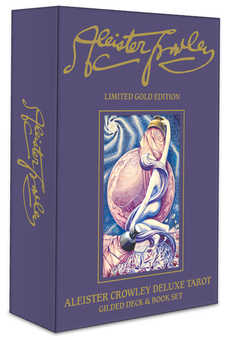Бумажная книга «Aleister Crowley Deluxe Tarot. Gilded Deck and Book Set», автор Алистер Кроули - фото №1 - миниатюра