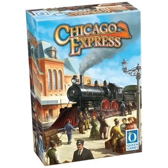  «Настольная игра Queen Games Chicago Express (16216)», бренда Queen Games - фото №2 - миниатюра