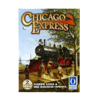 «Дополнение к игре Queen Games Chicago Express Expansion: Narrow Gauge & Erie Railroad Company (16016)», бренда Queen Games - фото №2 - миниатюра