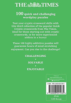 Паперова книга «The Times Quick Cryptic Crossword Book 3 : 100 World-Famous Crossword Puzzles» - фото №2 - мініатюра