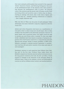 Бумажная книга «That Divine Order : Music and the Visual Arts from Antiquity to the Eighteenth Century», автор Питер Верго - фото №2 - миниатюра