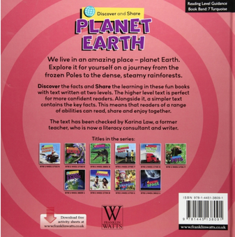 Паперова книга «Discover and Share: Planet Earth», автор Анжела Ройстон - фото №2 - мініатюра