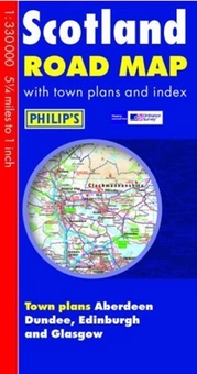 Паперова «Philip's Scotland Road Map», автора Без автора– фото №1