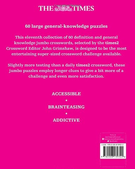 Бумажная книга «The Times 2 Jumbo Crossword Book 11 : 60 Large General-Knowledge Crossword Puzzles», автор Джон Гримшоу - фото №2 - миниатюра