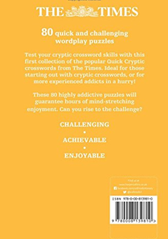Бумажная книга «The Times Quick Cryptic Crossword Book 1 : 100 World-Famous Crossword Puzzles», автор Ричард Роган - фото №2 - миниатюра
