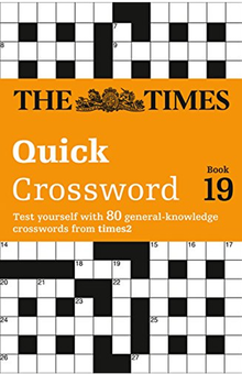 Бумажная книга «The Times Quick Crossword Book 19 : 80 World-Famous Crossword Puzzles from the Times2», автор Джон Гримшоу - фото №1 - миниатюра