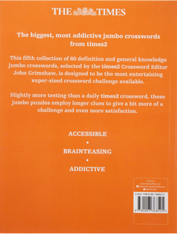 Бумажная книга «The Times 2 Jumbo Crossword Book 5 : 60 Large General-Knowledge Crossword Puzzles» - фото №2 - миниатюра