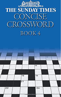 Бумажная книга «The Sunday Times Concise Crossword Book 4» - фото №1 - миниатюра
