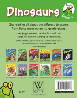 Паперова книга «Leapfrog Learners: Dinosaurs», автор Аннабель Лінч - фото №2 - мініатюра
