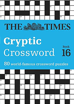 Бумажная книга «The Times Cryptic Crossword Book 16 : 80 World-Famous Crossword Puzzles» - фото №1 - миниатюра