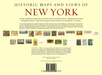 Бумажная книга «Historic Maps And Views Of New York», автор Винсент Вирга - фото №2 - миниатюра