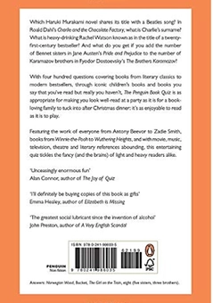 Бумажная книга «The Penguin Book Quiz : From The Very Hungry Caterpillar to Ulysses - The Perfect Gift!», автор Джеймс Уолтон - фото №2 - миниатюра
