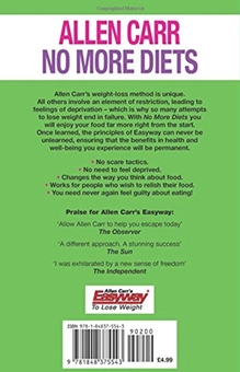 Бумажная книга «No More Diets: The revolutionary Allen Carr's Easyway method in pocket form», автор Аллен Карр - фото №2 - миниатюра