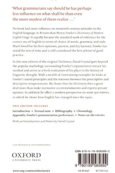Бумажная книга «A Dictionary of Modern English Usage : The Classic First Edition» - фото №3 - миниатюра
