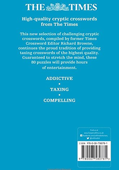 Бумажная книга «The Times Cryptic Crossword Book 19 : 80 World-Famous Crossword Puzzles», автор Ричард Браун - фото №2 - миниатюра