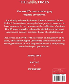 Бумажная книга «The Times Jumbo Cryptic Crossword Book 11 : 50 World-Famous Crossword Puzzles» - фото №2 - миниатюра