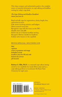 Бумажная книга «The Copy Editing And Headline Handbook», автор Барбара Эллис - фото №2 - миниатюра