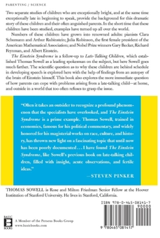 Бумажная книга «The Einstein Syndrome : Bright Children Who Talk Late», автор Томас Соуэлл - фото №2 - миниатюра