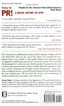 Бумажная книга «PR! : A Social History Of Spin», автор Стюарт Юэн - фото №2 - миниатюра