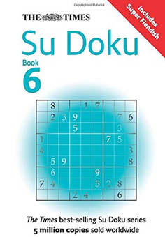 Паперова книга «The Times Su Doku Book 6 : 150 Challenging Puzzles from the Times» - фото №1 - мініатюра