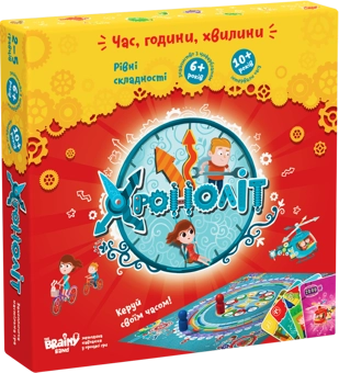  «Настольная игра Банда умников Хронолiт (4820219540144)», бренда Банда Умников - фото №1 - миниатюра