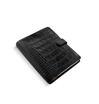  «Органайзер Filofax Classic Croc A5 Ebony (17-026071)», бренда Filofax - фото №2 - миниатюра