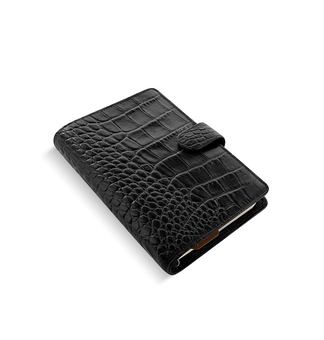  «Органайзер Filofax Classic Croc Personal Ebony (17-026072)», бренду Filofax - фото №2 - мініатюра