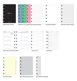  «Органайзер Filofax Finsbury Pocket Forest Green (20-025448)», бренда Filofax - фото №4 - миниатюра
