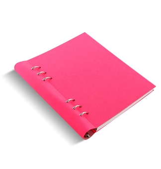 «Органайзер Filofax Clipbook A5 Saffiano Fluoro Pink (145003)», бренда Filofax - фото №4 - миниатюра