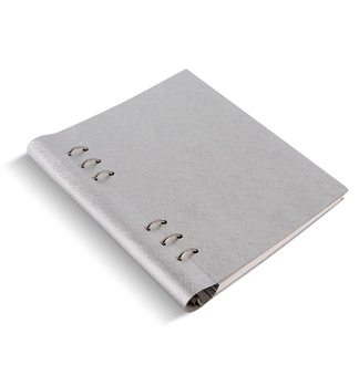  «Органайзер Filofax Clipbook A5 Saffiano Metallic Silver (145004)», бренда Filofax - фото №2 - миниатюра