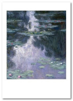 «Открытка Claude Monet - Water Lilies. Nympheas (CM108)», бренда Artistic Card - фото №1 - миниатюра