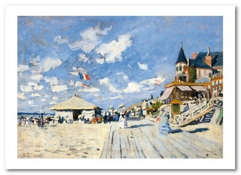 «Открытка Claude Monet - Trouville (CM112)», бренда Artistic Card - фото №1 - миниатюра