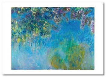 «Открытка Claude Monet - Wisteria (CM116)», бренда Artistic Card - фото №1 - миниатюра