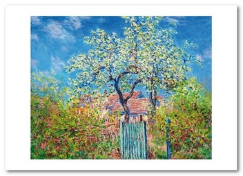 «Открытка Claude Monet - Flowering Pear Tree (CM123)», бренда Artistic Card - фото №1 - миниатюра