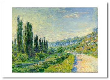  «Открытка Claude Monet - The Road From Vetheuil (CM124)», бренда Artistic Card - фото №1 - миниатюра