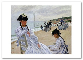 «Открытка Claude Monet - Paris Marmottan Strand Trouville (CM127)», бренда Artistic Card - фото №1 - миниатюра