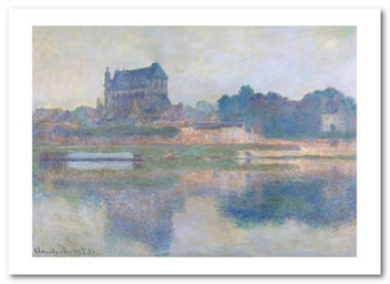 «Открытка Claude Monet - Vernon Church in Fog (CM132)», бренда Artistic Card - фото №1 - миниатюра