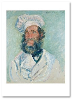  «Открытка Claude Monet - The Chef, Pere Paul (CM140)», бренда Artistic Card - фото №1 - миниатюра