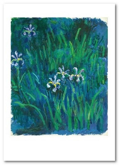  «Листівка Claude Monet - Iris (CM142)», бренду Artistic Card - фото №1 - мініатюра